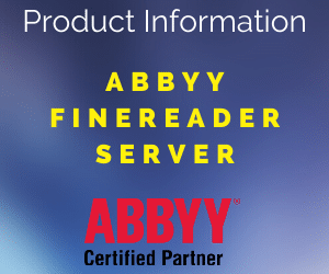 product information for abbyy finereader server