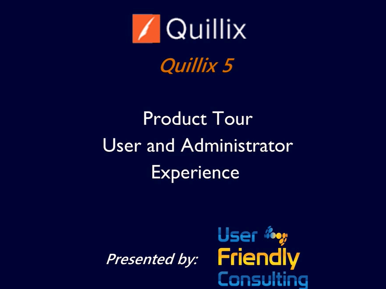Thumbnail for Quillix 5 Product Tour video